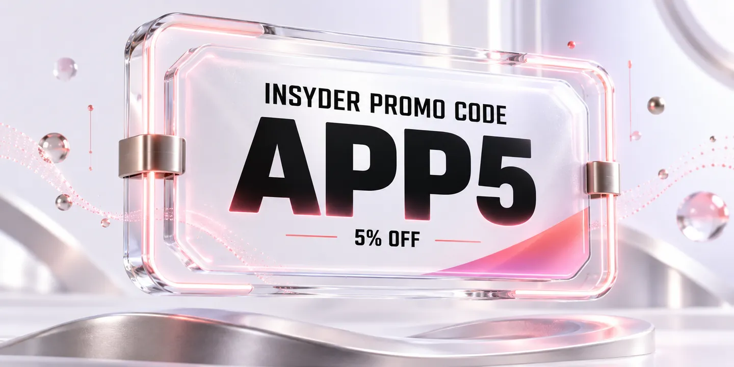 INSYDER PROMO CODE: APP5 — 5% off an eligible subscription payment
